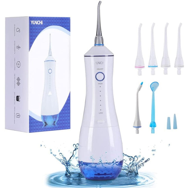 Professional Water Flosser Waterproof Rechargeable Portable Dental Irrigator