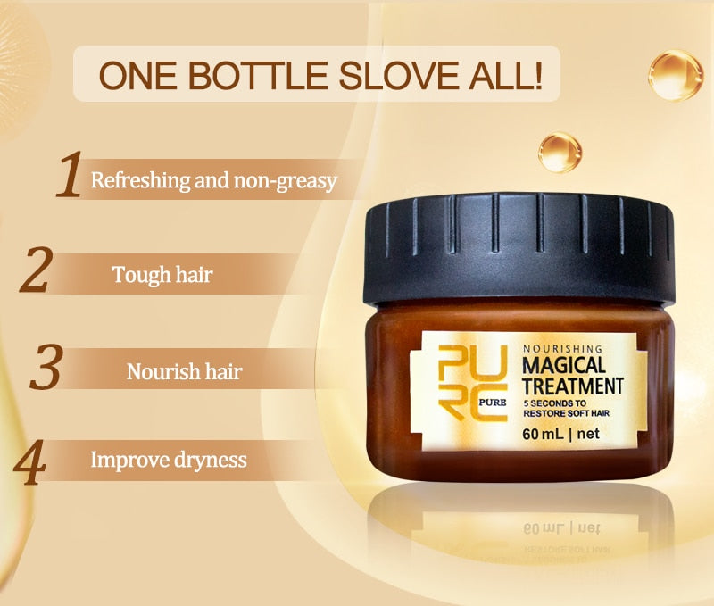 120/60ml Magical treatment mask restore soft hair for all hair types