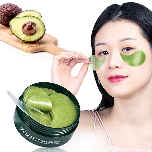 Avocado Collagen Mask Natural Moisturizing Gel Eye Patches