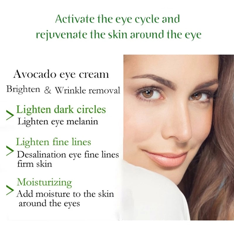 Avocado Collagen Mask Natural Moisturizing Gel Eye Patches