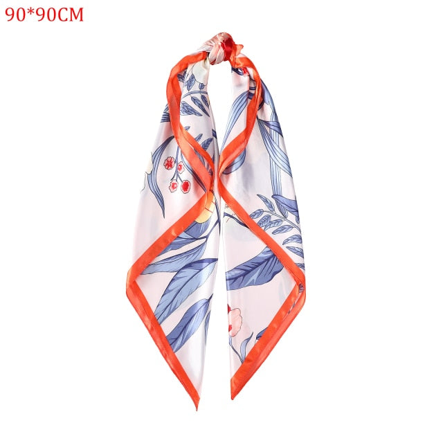 Molans Square Silk Scarf Headband