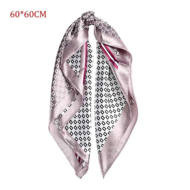 Molans Square Silk Scarf Headband