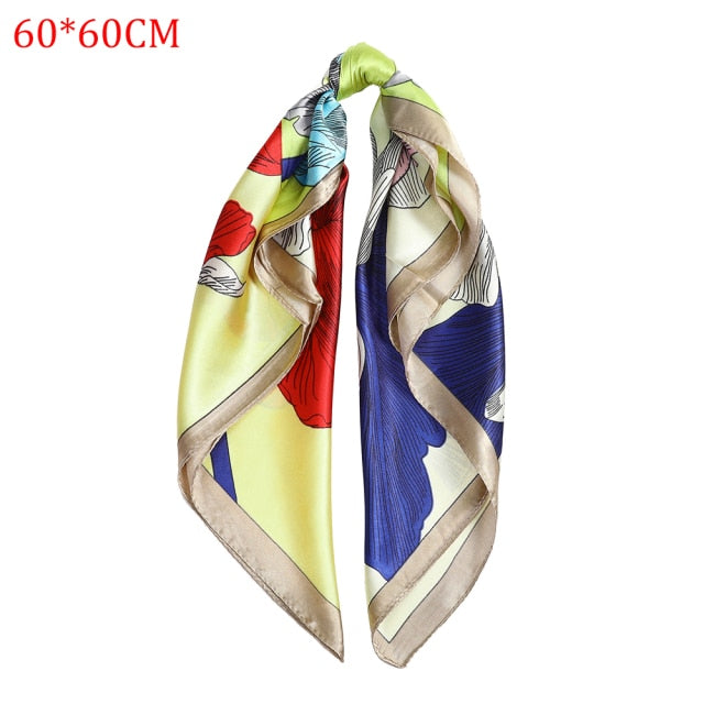 Molans Square Silk Scarf Headband