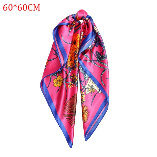 Molans Square Silk Scarf Headband