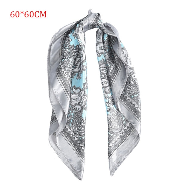 Molans Square Silk Scarf Headband