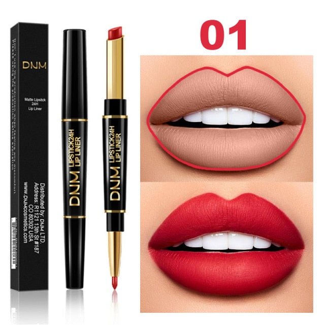 Waterproof Matte Lipstick Pencil Lip Liner