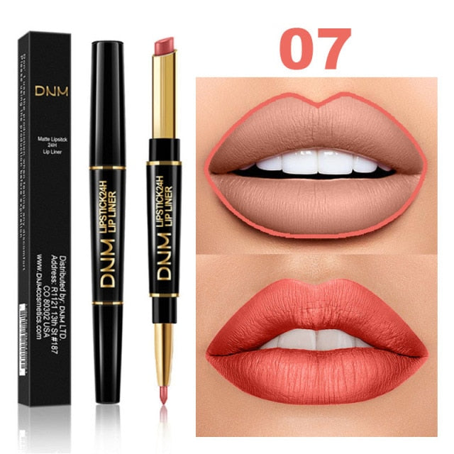 Waterproof Matte Lipstick Pencil Lip Liner