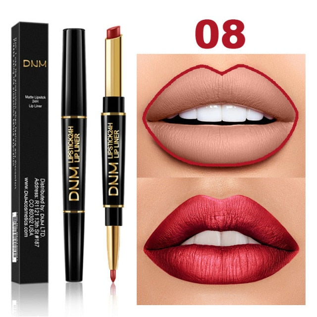 Waterproof Matte Lipstick Pencil Lip Liner