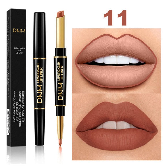 Waterproof Matte Lipstick Pencil Lip Liner