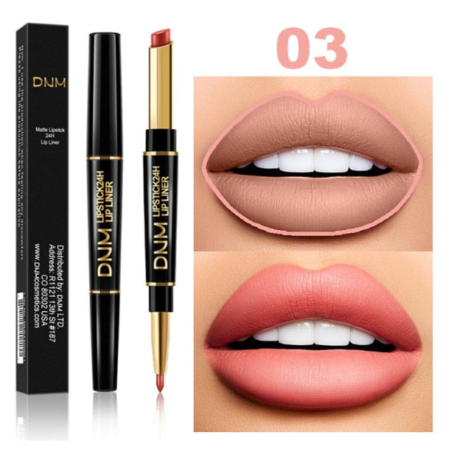 Waterproof Matte Lipstick Pencil Lip Liner