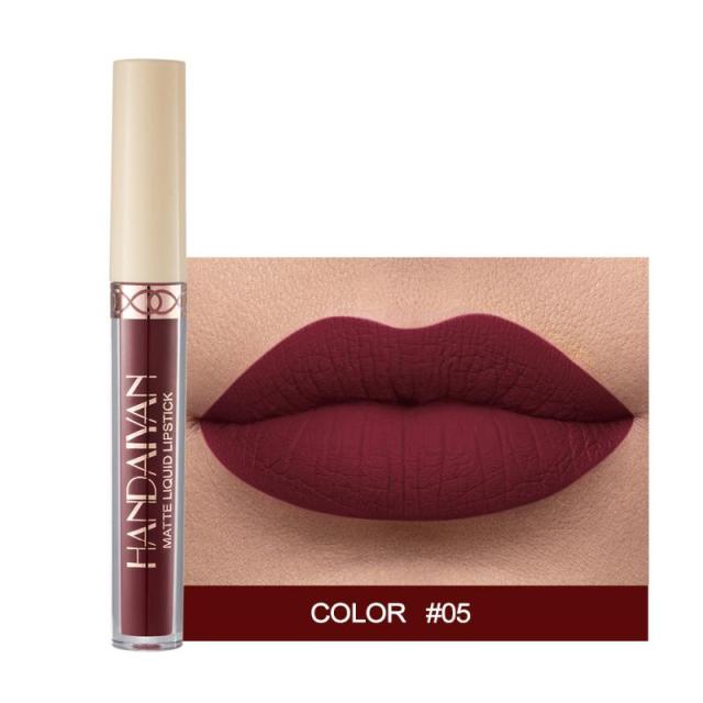 12 Colors Matte Lip Glaze Waterproof Non-stick Cup Lipstick