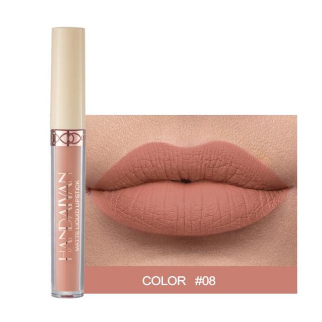 12 Colors Matte Lip Glaze Waterproof Non-stick Cup Lipstick