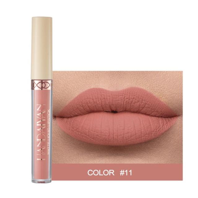 12 Colors Matte Lip Glaze Waterproof Non-stick Cup Lipstick