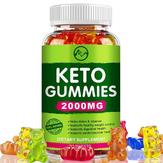 Ketone Fat Burner Green Apple Cider Vinegar Keto Bear Gummies