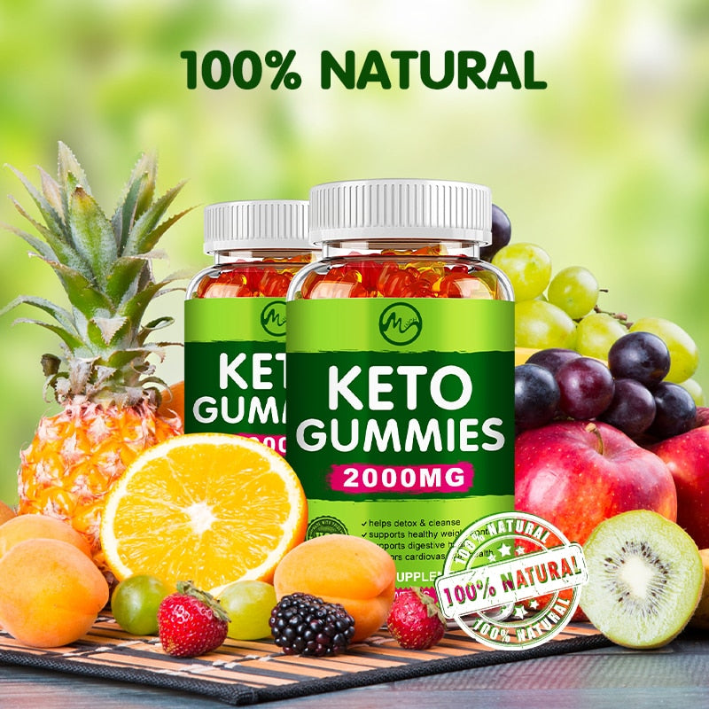 Ketone Fat Burner Green Apple Cider Vinegar Keto Bear Gummies