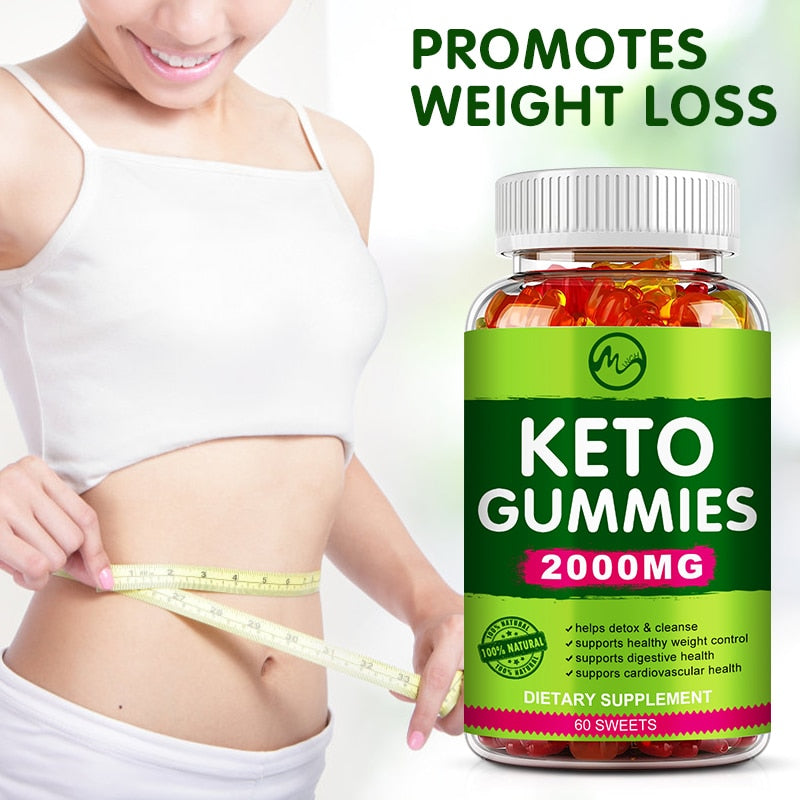 Ketone Fat Burner Green Apple Cider Vinegar Keto Bear Gummies