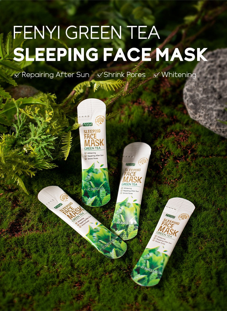 Green Tea Sleeping Mask For Moisturizing