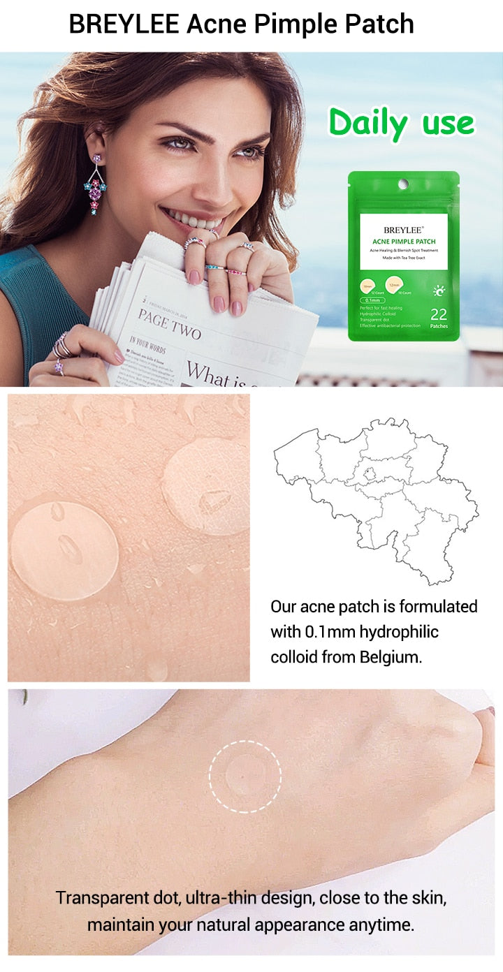 BREYLEE Invisible Acne Removal Sticker