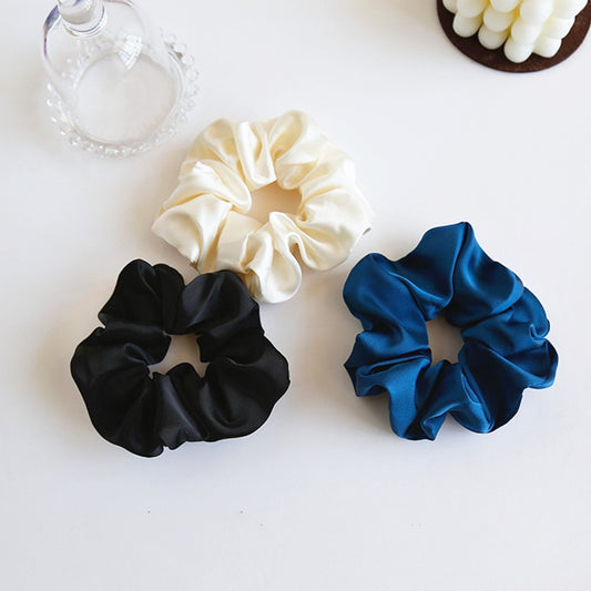 100% Pure Silk Hair Scrunchie Width 3.5cm Hair Ties Band