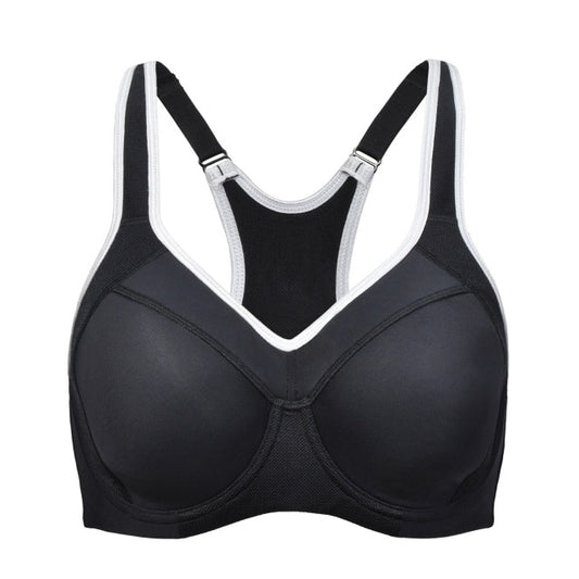 SYROKAN Sports Bra Women Polyamide Full Support
