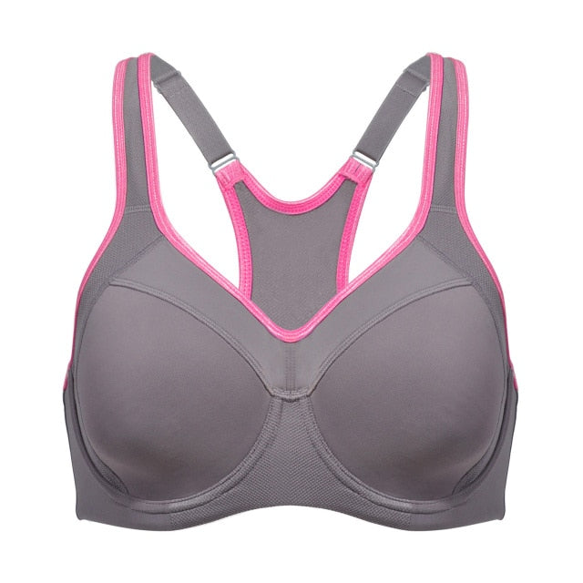 SYROKAN Sports Bra Women Polyamide Full Support