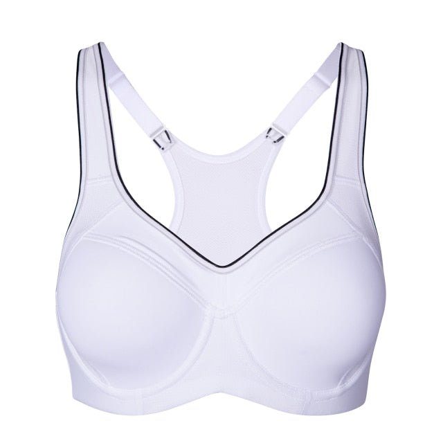 SYROKAN Sports Bra Women Polyamide Full Support
