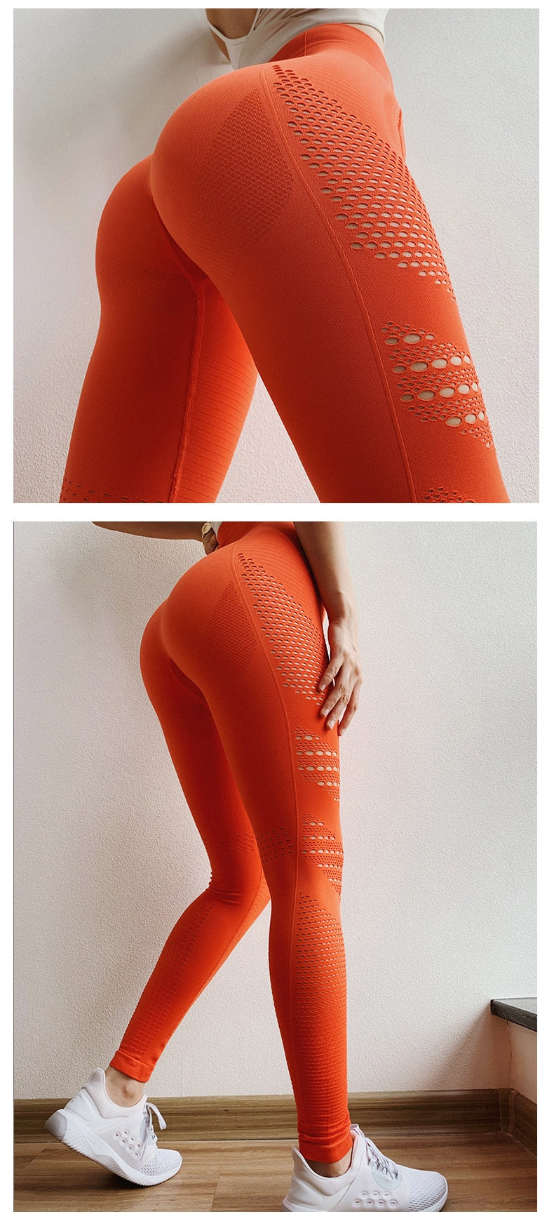 Shark Seamless Yoga Pants Women High Waist Push Up Sport Leggings